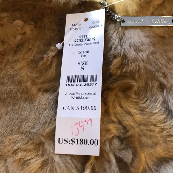 NWT Women’s Small Plush Soft Tan Coat ❤️ - Picture 7 of 8